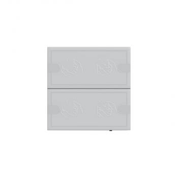 ARDEBO.de Gira 5002028 KNX Tastsensor 4 Komfort 2fach, anthrazit