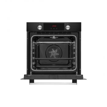Amica EBPX 945 600 SM EEK: A+ Einbaubackofen, 60cm breit, 77 L, Pyrolyse, Eco-Funktion, 9 Backofenfunktionen, schwarz matt