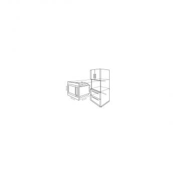Bomann MWG 3001 H EB Einbau-Mikrowelle, 900/1300/2300 W, 25 L, Heißluft, Timer, edelstahl (630011)