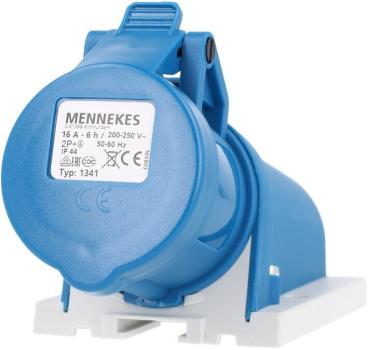 MENNEKES (1341) Wandsteckdose mit TwinCONTACT