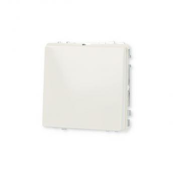 Merten SCHUKO Steckdose mit Klappdeckel, Aquadesign, Berührungsschutz, Steckklemmen, polarweiß I(MEG2310-7219)