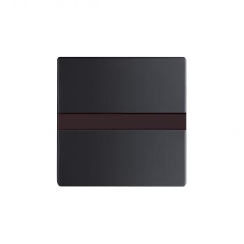 ARDEBO.de Busch Jaeger Busch-Komfortschalter® flex, Bedienelement mit Orientierungslicht, Schwarz Matt (2CKA006800A2894)