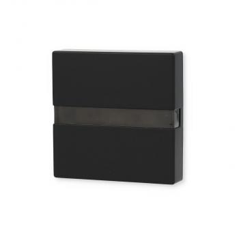 Busch Jaeger Busch-Komfortschalter® flex, Bedienelement mit Orientierungslicht, Schwarz Matt (2CKA006800A2894)