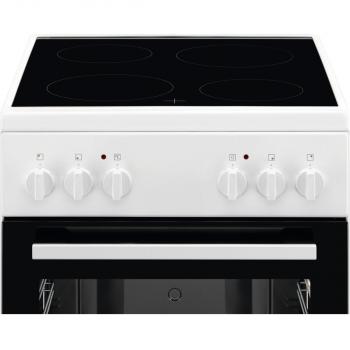AEG CCB50080BW EEK: A Standherd mit Glaskeramikkochfeld, 50 cm breit, 60 L, Leichtreinigungstür, Geschirrwagen, weiß (943005257)