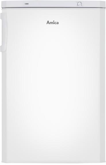 ARDEBO.de Amica GS 15198 W Gefrierschrank, 55 cm breit, 85 cm hoch, transparente Gefrierschublade, weiß
