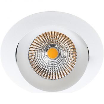 The Light Group Einbauleuchte SLC ONE 360 R68-83 WH 710TED 3000K CRI90 IP44 36°, 8W, 710lm, weiß (SLC1121)