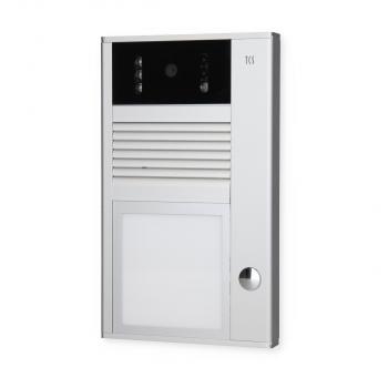 TCS AVC11010-0010 Video color, Außenstation, AVC, 1 Taste AP, silber