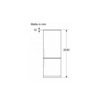 Bosch KGN39AIBT Serie 6 Stand Kühl-Gefrierkombination, 60c breit, 363L, mit Antifingerprint, VitaFresh, SuperKühlen, TocuhControl, Edelstahl
