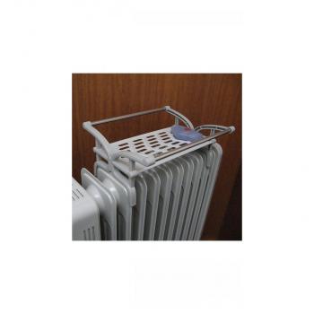 Fakir RF-09 Turbo Plus Ölradiator, 2400W, 4 Heizstufen, perlgrau (8634007)
