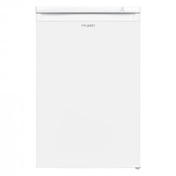 Exquisit GS80-040E Stand Gefrierschrank, 55c m breit, 91 L, transparente Schubladen, weiß