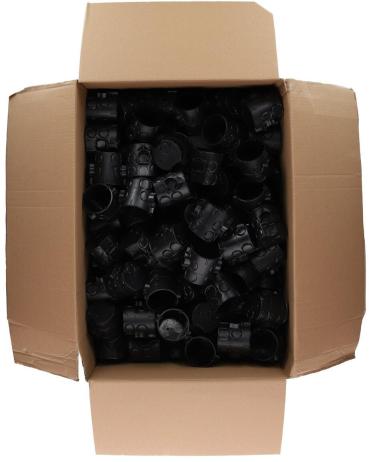 Kaiser 1555-41 Abzweigschalterdose, schwarz, 250 Stck.