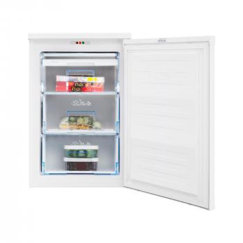 Beko FSE1074N Stand Gefrierschrank, 54 cm breit, 95 L, MinFrost, beleuchtete Griffmulde, weiß