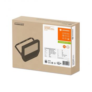 LEDVANCE Scheinwerfer FLOODLIGHT FL PFM 50 W 4000 K SYM 100 BK, 6000lm, schwarz (4058075421264)