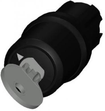 Siemens 3SU1000-5BF11-0AA0 Schlüsselschalter, schwarz (3SU10005BF110AA0)