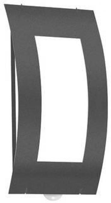 ARDEBO.de CMD Aqua Quadrat Außenwandleuchte, 230V, 75W, E27, anthrazit (72/BM)