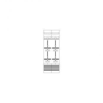 ARDEBO.de STRIEBEL & JOHN DF29C4 Zählerfeld 9RE 4Z mit Zählerkreuz