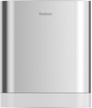 ARDEBO.de Theben theLeda D U AL LED-Leuchte Wandmontage 8,5 Watt, aluminium, Uplight, 3000 K, warmweiß, Bewegungsmelder 1020903