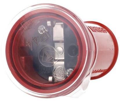 Mennekes (10844) Schuko-Kupplung, rot