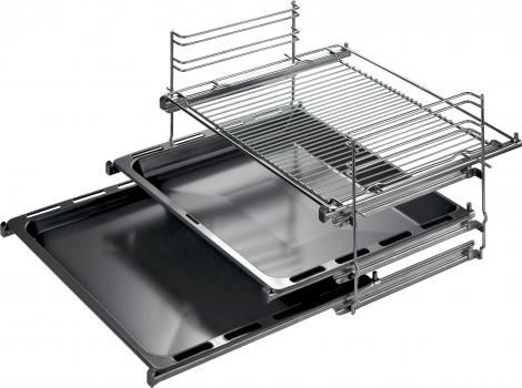 ARDEBO.de Bosch HEZ438301 3-fach Teleskopauszug, edelstahl