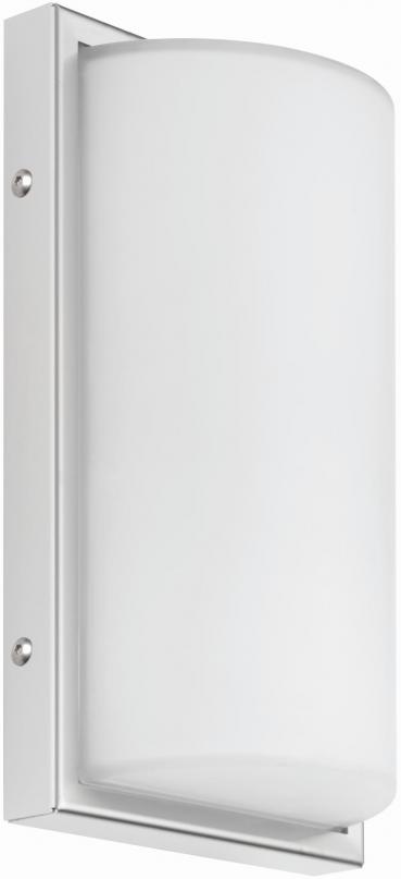 ARDEBO.de LCD Wandleuchte ohne Strebe, 75 Watt, Edelstahl (040)