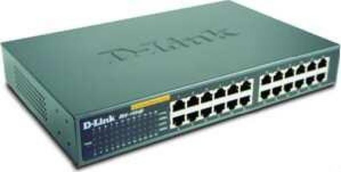 ARDEBO.de D-Link 24-Port Fast Ethernet Switch (DES-1024D)