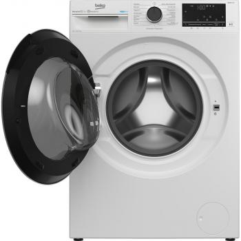 Beko B5WFU58418W 8kg Frontlader Waschmaschine, 1400U/min, 60cm breit, AquaTech, SteamCure, Bluetooth, weiß