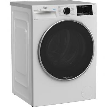 Beko B5WFU58418W 8kg Frontlader Waschmaschine, 1400U/min, 60cm breit, AquaTech, SteamCure, Bluetooth, weiß