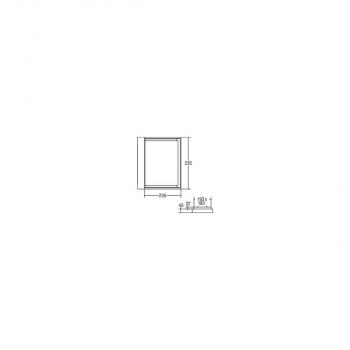 Brumberg LED-Wand- & Deckenanbauleuchte, IP54 strukturschwarz, 1230.0 lm, 3000 K, 14W (60108183)