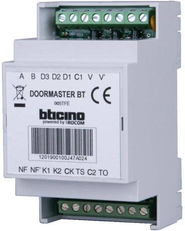 ARDEBO.de BTicino (905TFE) Telefon-Interface zur Anbindung von 2-Draht-Sprechanlagen an FTZ 123D12, 3 TE