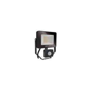 ARDEBO.de Esylux EL10810930 LED Strahler AFL BASIC LED 10W, 1000lm, 4000K, IP65, schwarz