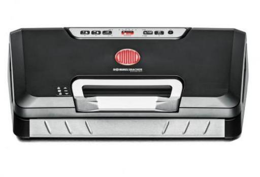 ARDEBO.de Rommelsbacher VAC485 Vakuumiergerät, 140 W, Einhand-Bedienung, schwarz