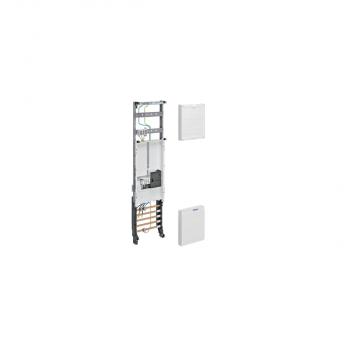 ARDEBO.de Hager ZH33W7N Komplettfeld, univers Z, 1050 mm, 1 Zählerplatz, 1-feldig, mit Zählersteckklemme