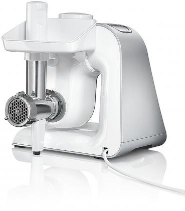 Bosch MUZ5FW1 Fleischwolf, Ø 4,5mm, weiß/aludruckguss
