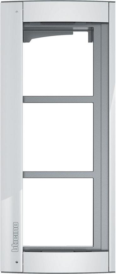 ARDEBO.de Bticino (350232) 3-moduliger Abdeckrahmen inkl. Modulträger