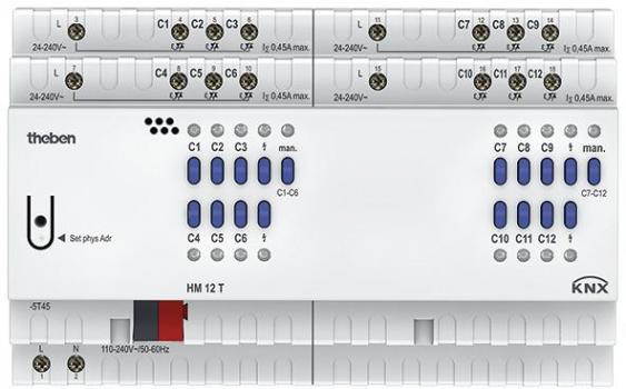 ARDEBO.de Theben HM 12 T KNX Heizungsaktor 12-fach, KNX TP 4940245