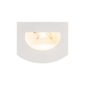 SLV WORO Indoor LED Wandeinbauleuchte, 3000K, weiß (1002922)