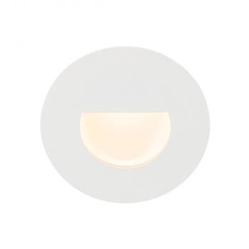 SLV WORO Indoor LED Wandeinbauleuchte, 3000K, weiß (1002922)