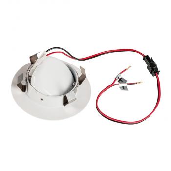 SLV WORO Indoor LED Wandeinbauleuchte, 3000K, weiß (1002922)