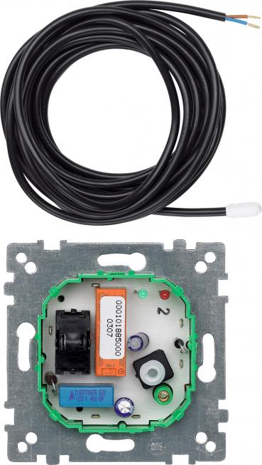ARDEBO.de Merten Fußbodentemperaturregler-Einsatz mit Schalter, AC 230V, 10(4) A (537100)