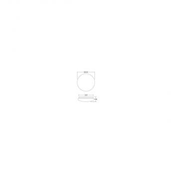 Thorneco Wand- und Deckenleuchte LENA VARIO LED 320 1400 830/35/40 MWS, 15W, 1400lm, 3000-4000K, weiß (96631863)