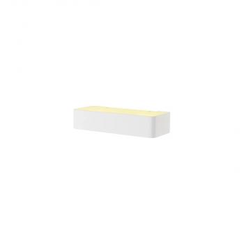SLV WL 149 Wandleuchte, QT-DE12, rechteckig, up/down, weiß (149471)