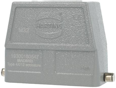 Harting Han 16B-gs-R-M32 Tüllengehäuse, 16B, M32, seitlich, Längsbügel (19300160547)
