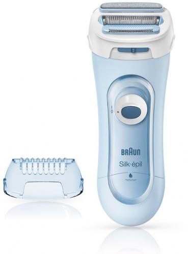 ARDEBO.de Braun LS 5160 Silk-epil, Ladyshaver Wet & Dry, blau