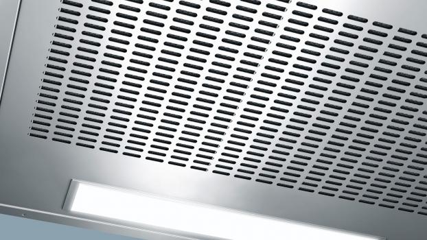 Siemens LU62LFA51 iQ100 EEK: D Unterbauhaube, 60 cm breit, Ab-/Umluft, Edelstahl