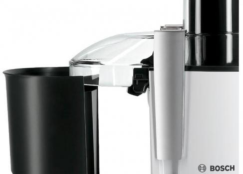 Bosch MES25A0 Entsafter VitaJuice 2, 700 W, Edelstahl-Microsieb, 2 Schaltstufen, anthrazit/weiß