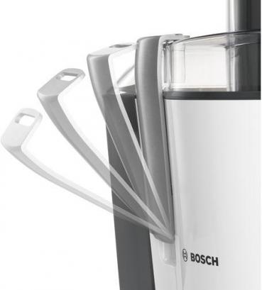 Bosch MES25A0 Entsafter VitaJuice 2, 700 W, Edelstahl-Microsieb, 2 Schaltstufen, anthrazit/weiß