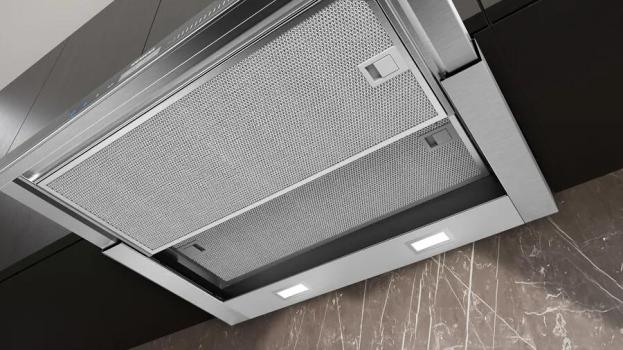 Siemens LI69SA684 EEK: A Flachschirmhaube, 60 cm breit, 935 m³/h, Ab-/Umluft, softLight, Boost-Funktion, Edelstahl