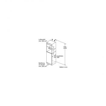 Siemens GI11VAFE0 iQ500 Einbau Gefrierschrank, Nischenhöhe: 72cm, 72l, Festtürtechnik, lowFrost, freshSense