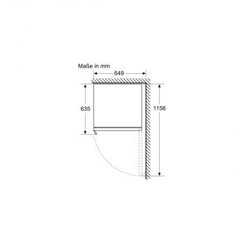 Neff KU9213HG0 N70 Einbau Weintemperierschrank, 60 cm breit, 44 Standartflaschen, unterbaufähig, mit Bambusböden, 1 Regal auf Teleskopschienen, 2 individuelle Temperaturzonen, schwarz