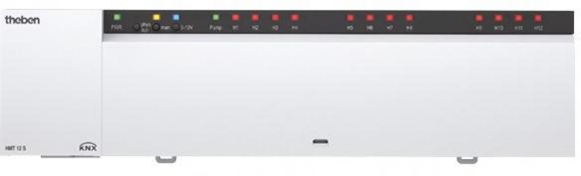ARDEBO.de Theben HMT 12 S KNX Heizungsaktor 12-fach, für 12 Stellantriebe, Heizkreisverteiler 4900374